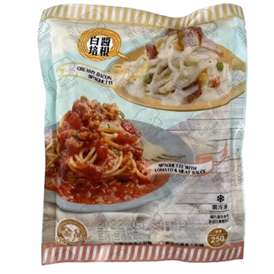 金品白醬培根義大利麵