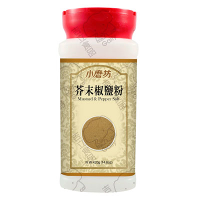 小磨坊芥末椒鹽粉420g