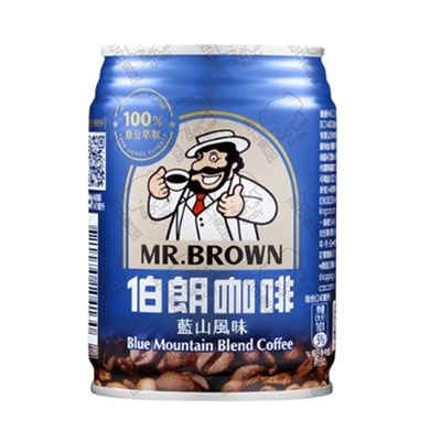 伯朗藍山咖啡240ml 24/箱