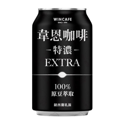 韋恩咖啡特濃320ml 24/箱