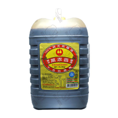萬家香陳年醬油6kg