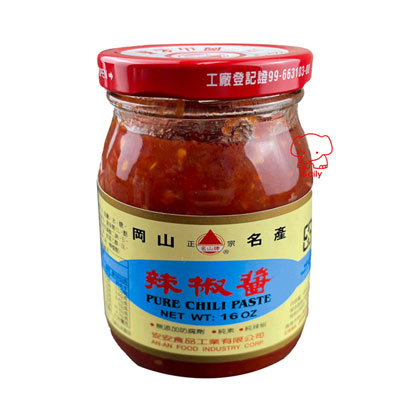 安安岡山辣椒醬 450g