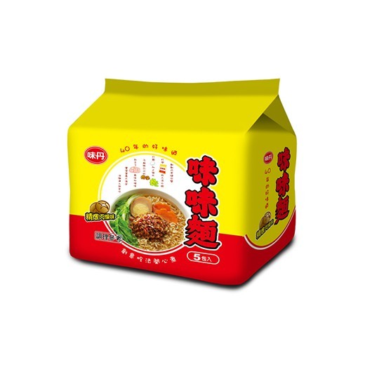 味味麵包裝1袋5入