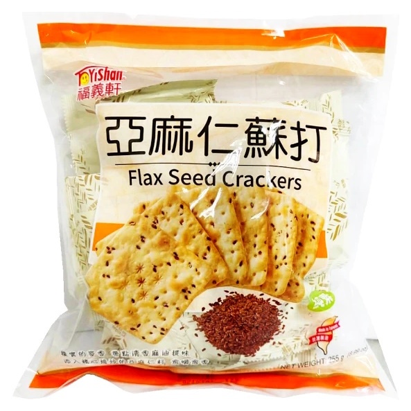 福義軒亞麻仁餅乾255g