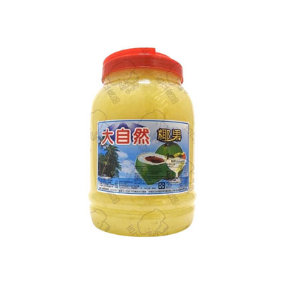 大自然原味椰果4kg