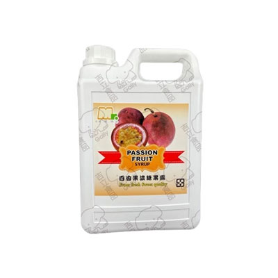 百香果濃縮糖漿2.5kg