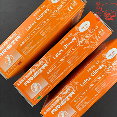 瑞益乳膠檢驗手套L