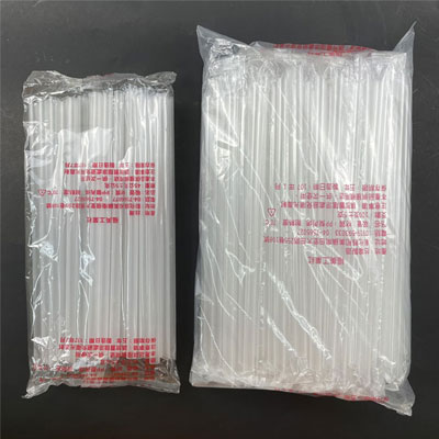 6/18 單支膠包吸管（彩條）