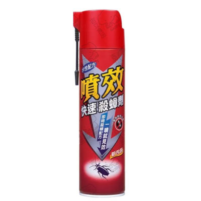 噴效快速殺蟑劑（紅蓋）